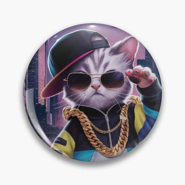 Item preview, "Yo Bro... Take a HipHop Life Style" Cute Cat Saying designed and sold by redask2me.