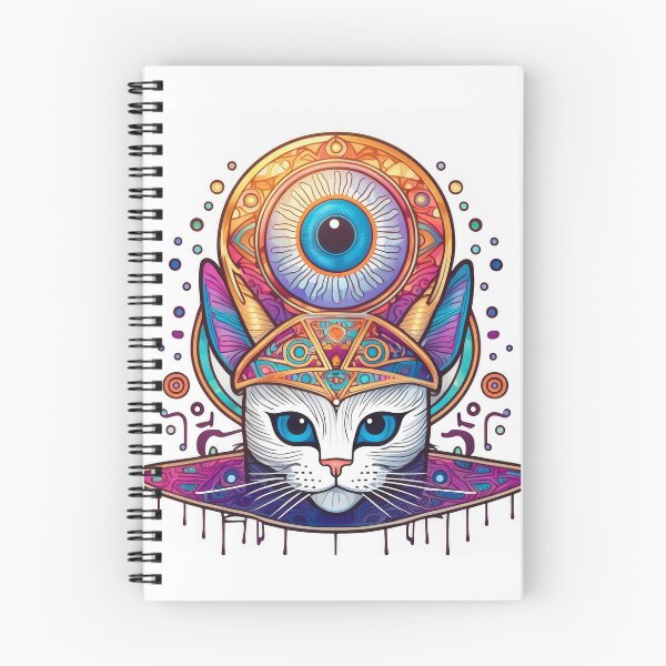 Item preview, Sacred Cat Power Sticker  designed and sold by CatStickershere.