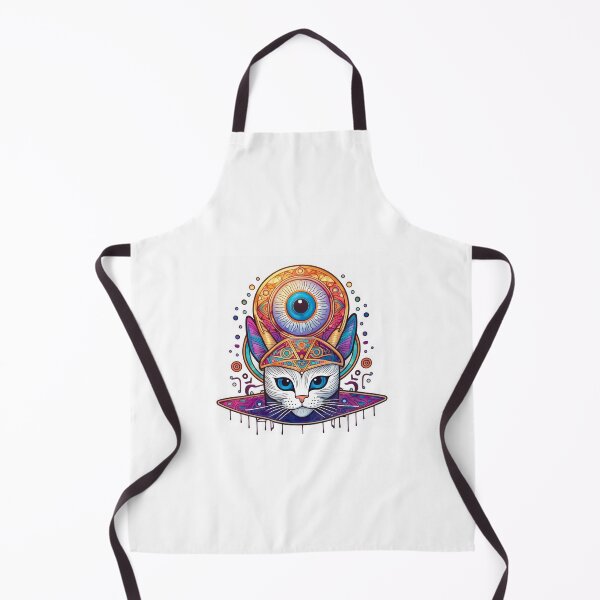 Item preview, Sacred Cat Power Sticker  designed and sold by CatStickershere.