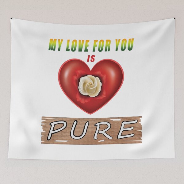 Item preview, "Rose of Pure Love" designed and sold by RhonDesign.