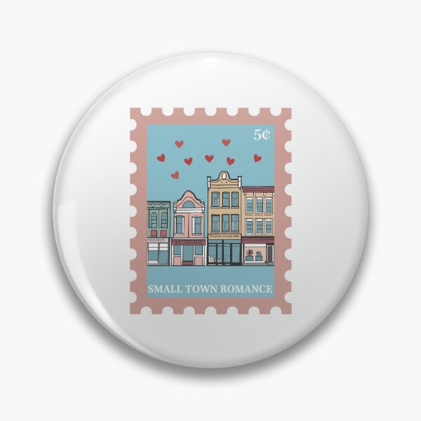 Item preview, Stamp Small Town Romance Book Club Book Trope designed and sold by BookWishEra.