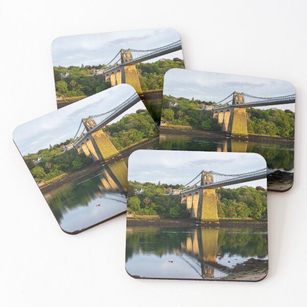 Item preview, Menai Bridge, Anglesey, Golden Hour designed and sold by EDHPhotography.