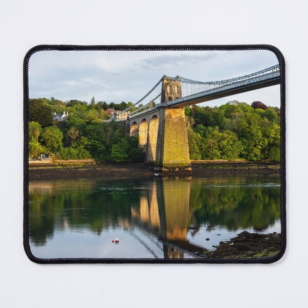 Item preview, Menai Bridge, Anglesey, Golden Hour designed and sold by EDHPhotography.