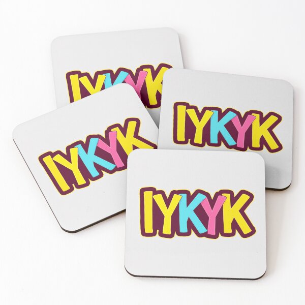Item preview, If You Know You Know | IYKYK | White-ish designed and sold by JLEmporium.