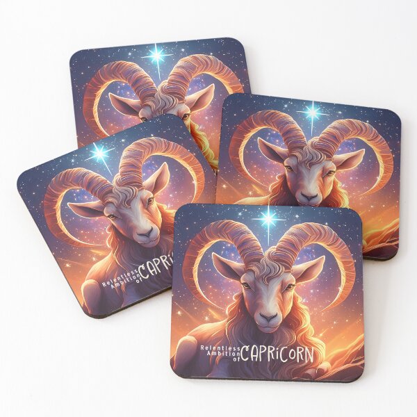 Item preview, Capricorn Star Power - Cosmic Determination Artwork designed and sold by AmvaDesigns.