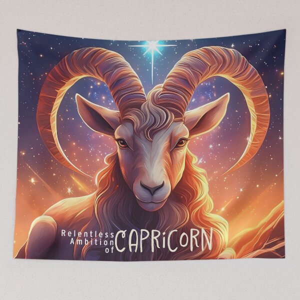 Item preview, Capricorn Star Power - Cosmic Determination Artwork designed and sold by AmvaDesigns.