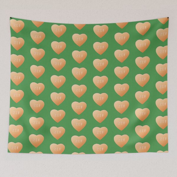 Item preview, Zef Candy Heart - Orange designed and sold by LozMac.