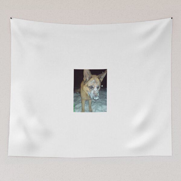Item preview, the dog is playing in the snow designed and sold by apetkovic.
