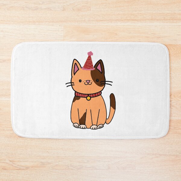 Item preview, Cat in a party hat designed and sold by xoxodesignsxoxo.