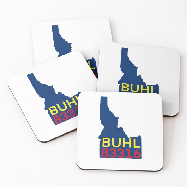 Item preview, Buhl Idaho Zip code state flag colors  designed and sold by CDWR Adventures.