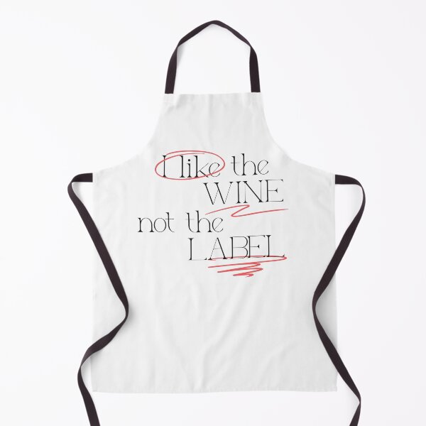 Item preview, I Like the Wine Not the Label designed and sold by ZenStitchMotifs.