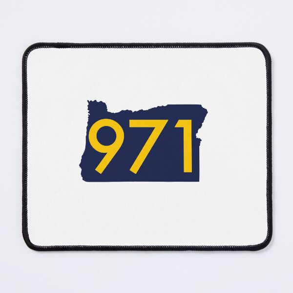 Item preview, Oregon 971 Area Zip code designed and sold by CDWR Adventures.