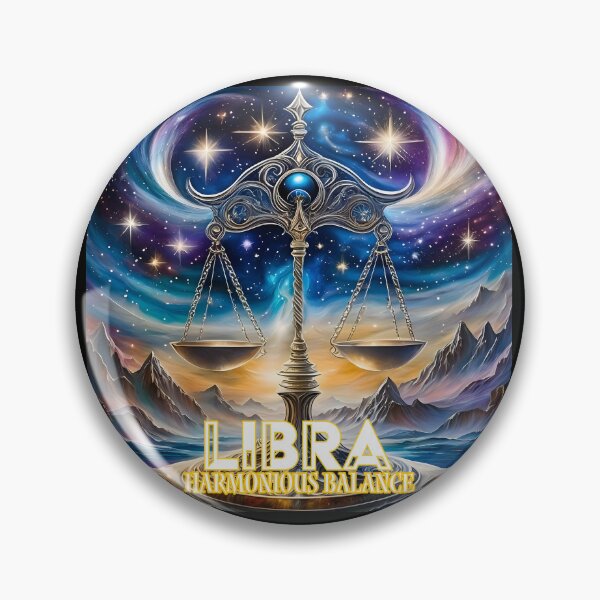 Item preview, Libra Star Power - Celestial Balance Artwork designed and sold by AdelkoDesigns.