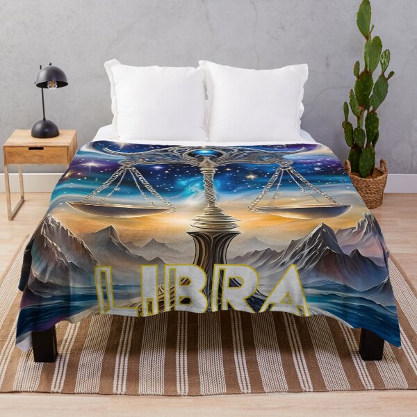 Item preview, Libra Star Power - Celestial Balance Artwork designed and sold by AdelkoDesigns.