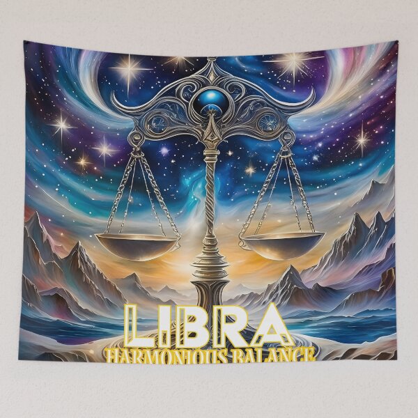 Item preview, Libra Star Power - Celestial Balance Artwork designed and sold by AmvaDesigns.