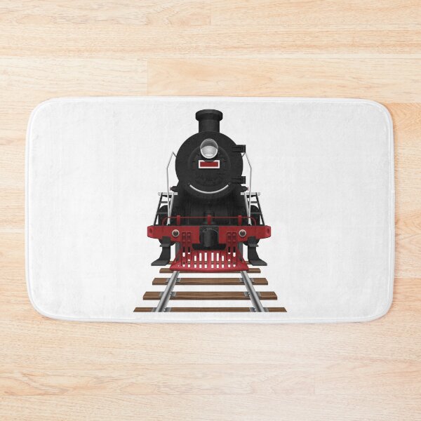 Item preview, Steam Train 19th Century Vision of Crimson and Coal Steampunk Charge designed and sold by dcohea.