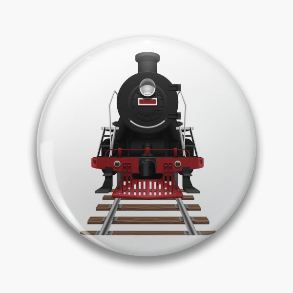 Item preview, Steam Train 19th Century Vision of Crimson and Coal Steampunk Charge designed and sold by dcohea.