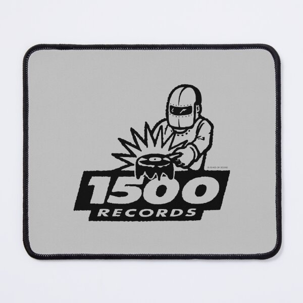 Item preview, 1500 Records (Black) - electronic, DJ, techno music (God Lives Underwater, Ugly Duckling, Dub Pistols) designed and sold by Ashes of Sound.