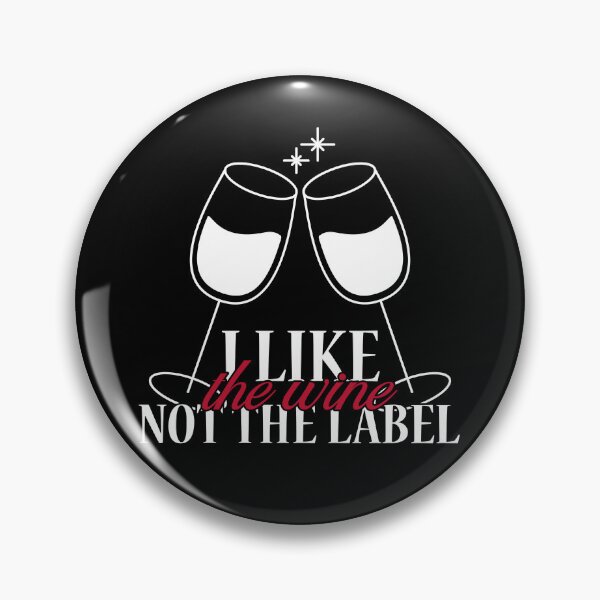 Item preview, I Like the Wine Not the Label designed and sold by ZenStitchMotifs.