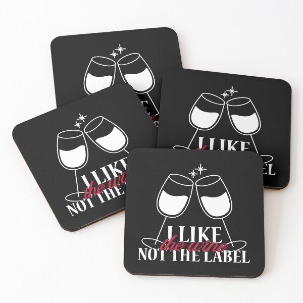 Item preview, I Like the Wine Not the Label designed and sold by ZenStitchMotifs.