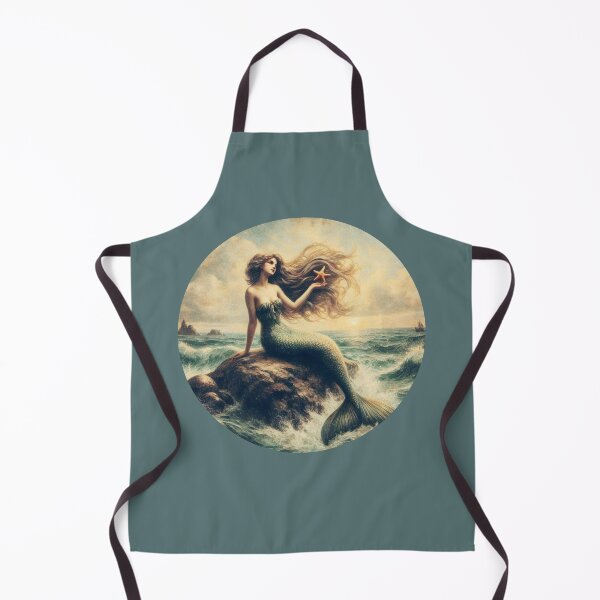 Item preview, Old World Mermaid Art designed and sold by SeaStarAlex.