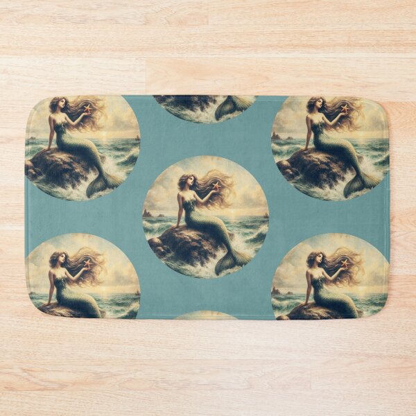 Item preview, Old World Mermaid Art designed and sold by SeaStarAlex.