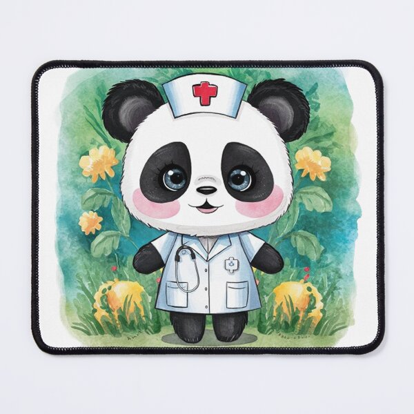 Item preview, Nurse Panda: Caring and Cute designed and sold by SellingWSarah17.