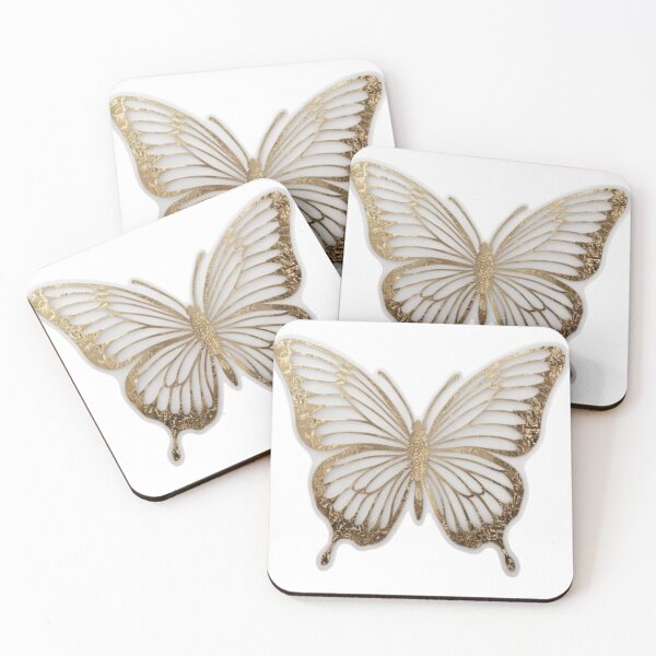Item preview, Kintsugi Butterfly Sticker designed and sold by MyDesigneStore.
