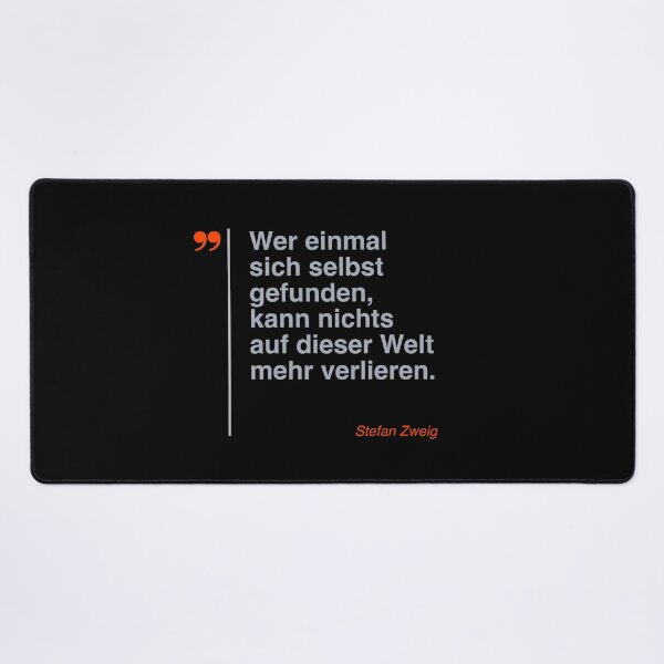 Item preview, Stefan Zweig Zitat über das Leben auf deutsch designed and sold by CMYKStudio.