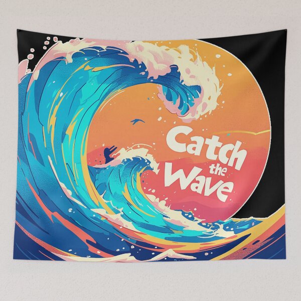 Item preview, Catch The Wave designed and sold by DabrowskiDesign.
