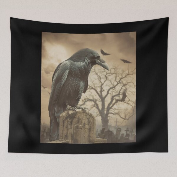 Item preview, Midnight Raven Classic T-Shirt designed and sold by TheDarkStone.