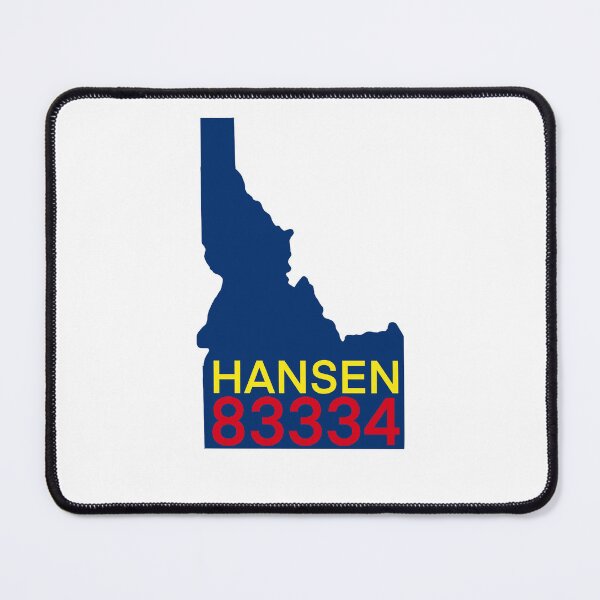 Item preview, Hansen Idaho State Zip Code  designed and sold by CDWR Adventures.