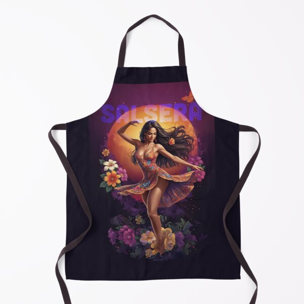 Item preview, SALSERA TROPICAL FLORAL DANCER GIF LATIN WOMAN designed and sold by La Loca.