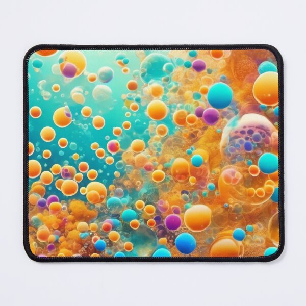 Item preview, Vibrant Ocean Bubbles designed and sold by Health And Fitness Posts e-Store.