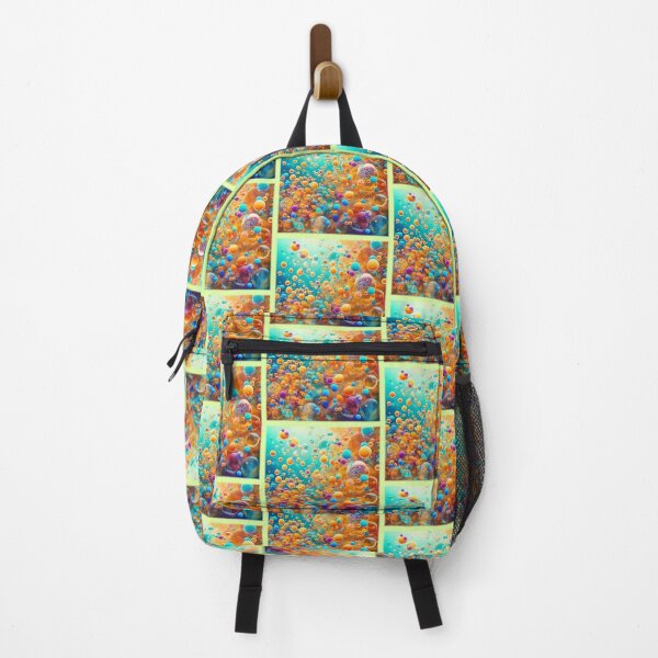 Item preview, Vibrant Ocean Bubbles designed and sold by Health And Fitness Posts e-Store.
