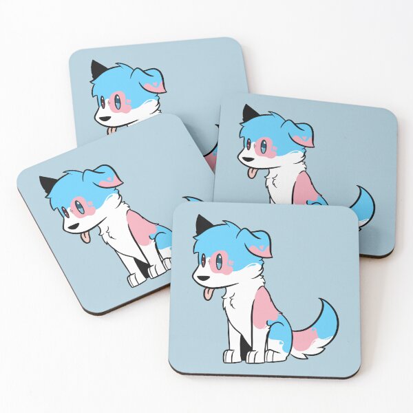 Item preview, Trans Pride Puppy designed and sold by Achilles Pendragon.