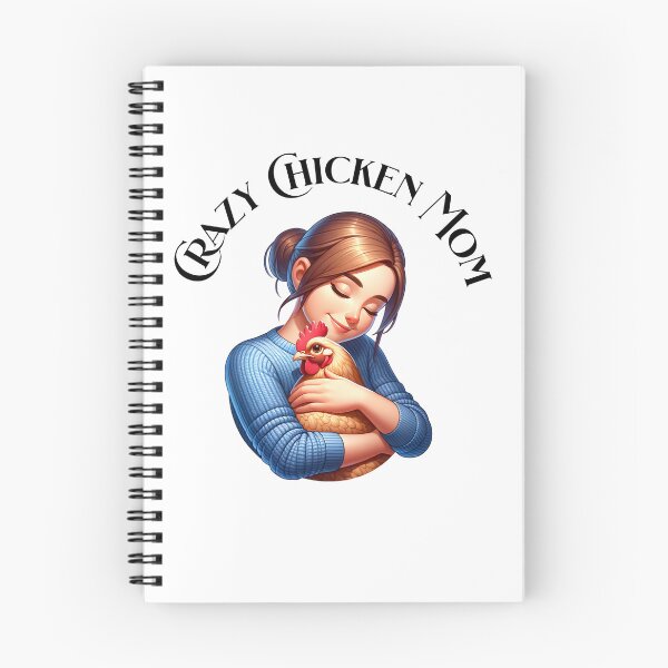 Item preview, Crazy Chicken Mom designed and sold by absurditeestore.