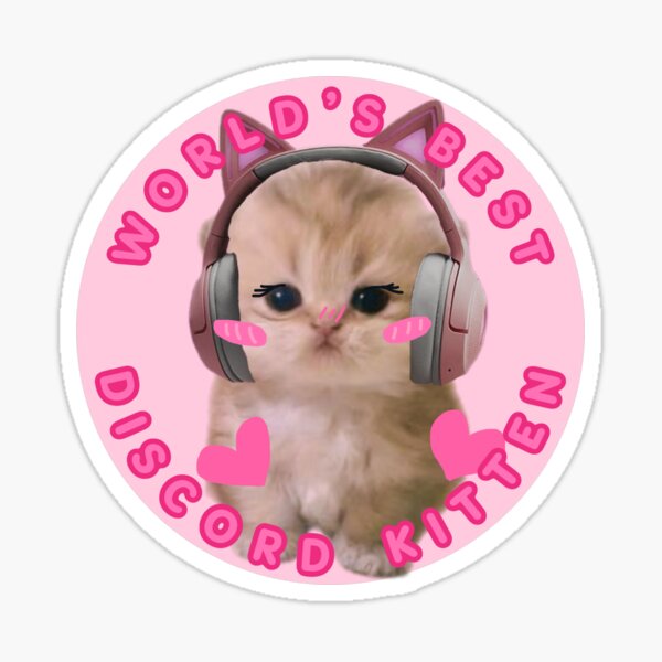 Item preview, World’s Best Discord Kitten designed and sold by M0useketeer.
