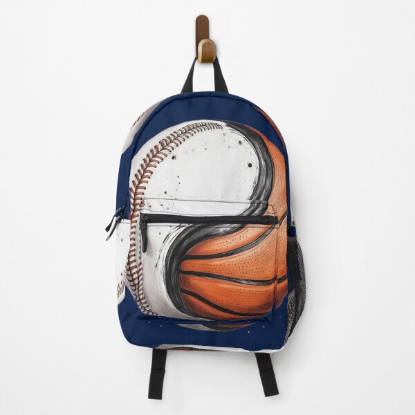 Item preview, Yin Yang Harmony: Basketball and Baseball Fusion Art designed and sold by ironpalette.