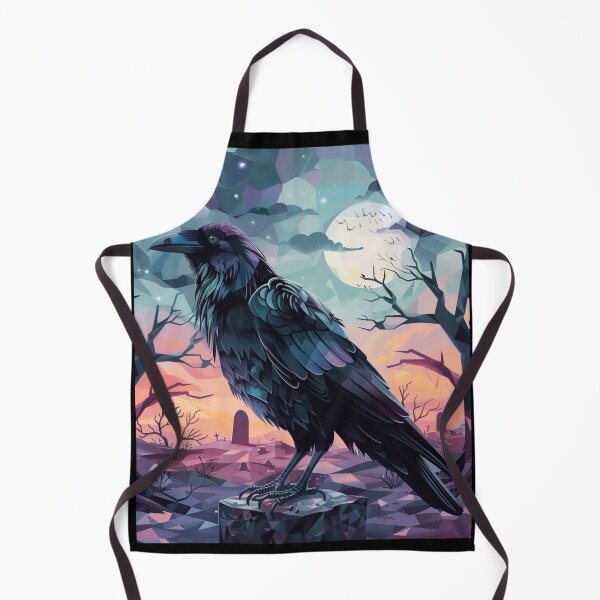 Item preview, Midnight Raven Watercolor Geometry designed and sold by TheDarkStone.