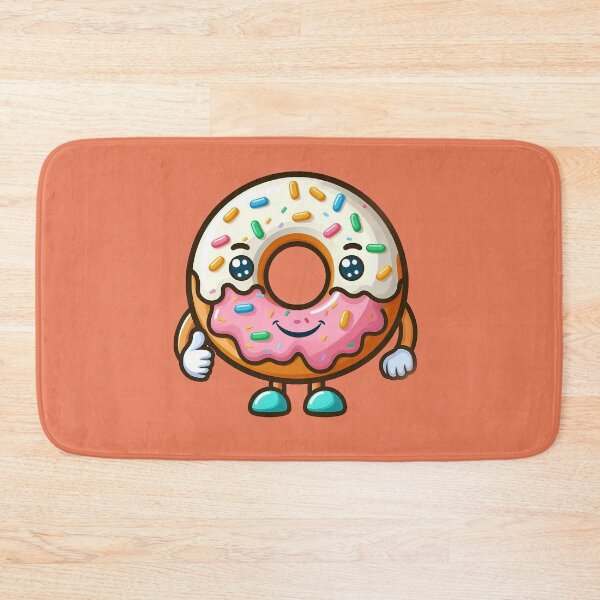 Item preview, flat character donut designed and sold by nada-art.