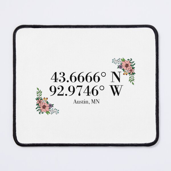 Item preview, Austin, MN Coordinates designed and sold by mynameisliana.