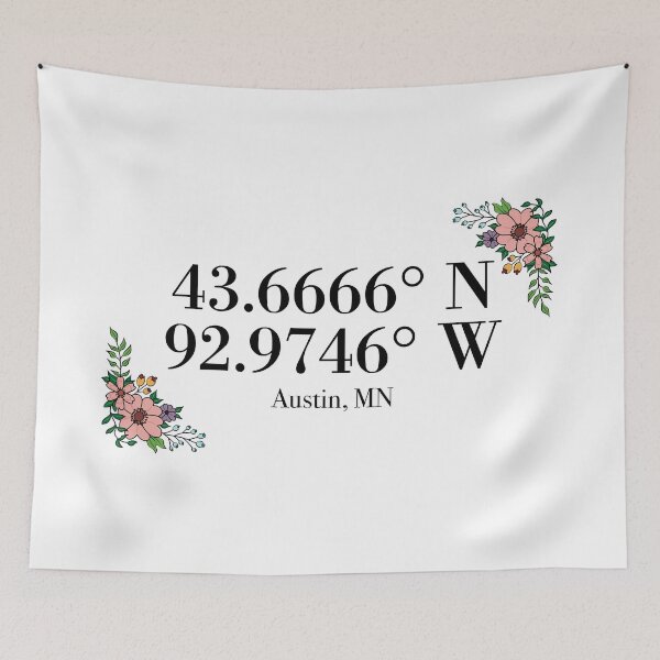 Item preview, Austin, MN Coordinates designed and sold by mynameisliana.