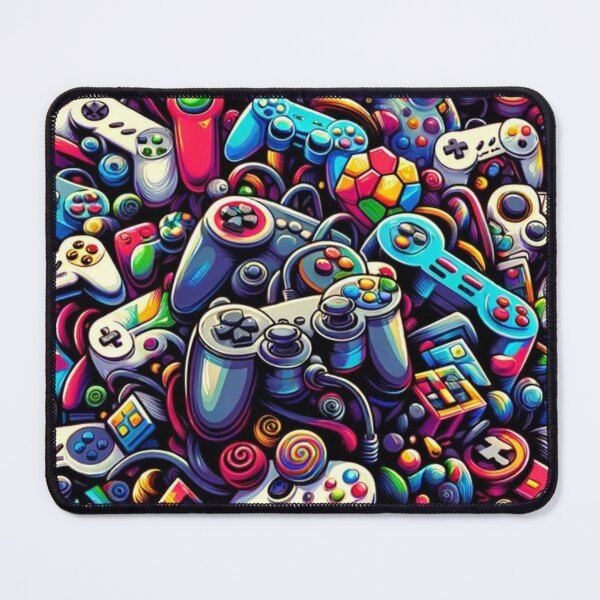 Item preview, Gamepad Explosion - Psychedelic Design designed and sold by pasdem.