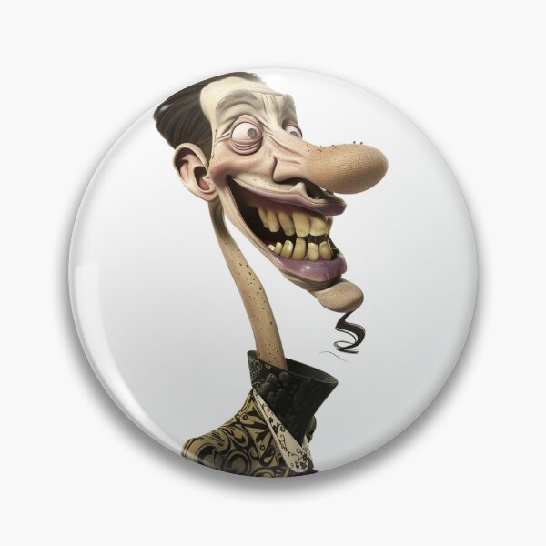 Item preview, A Grinning Victorian Gentleman on an Endless Neck (Style 0-2) designed and sold by gimpysticks.