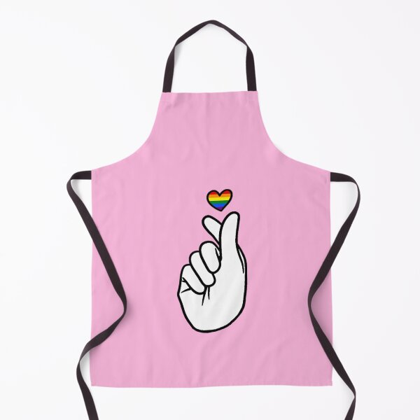 Item preview, Rainbow Pride Finger Heart designed and sold by everything4eva.