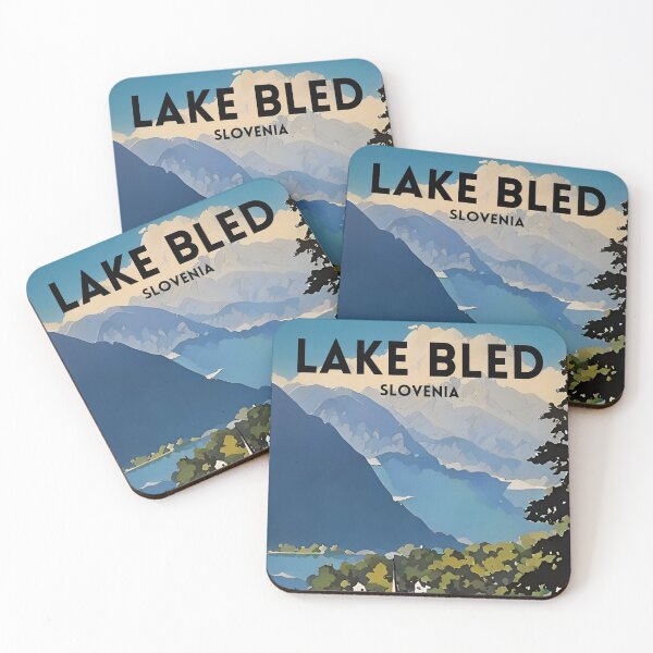 Item preview, Lake Bled Slovenia Travel designed and sold by ZionPosteria.