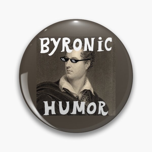 Item preview, Sunglasses Byronic humor - Lord Byron wearing meme sunglasses and ironic humor - sarcasm and Romantic poetry designed and sold by StudyPuff.