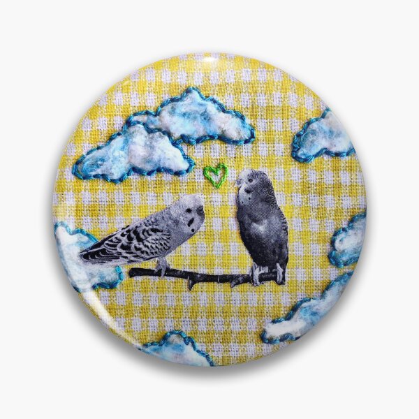 Item preview, Budgies in the Clouds designed and sold by ashleygilland.