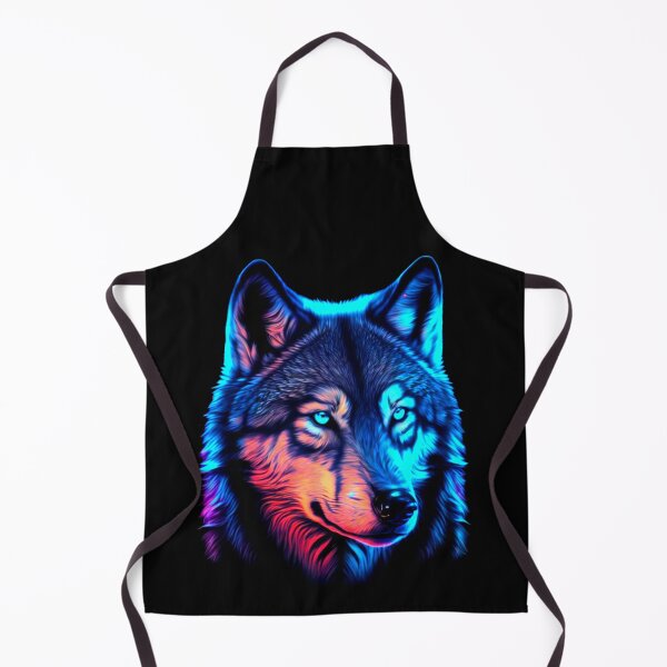 Aperçu de l'œuvre Blue wolf créée et vendue par UZRWRLD .